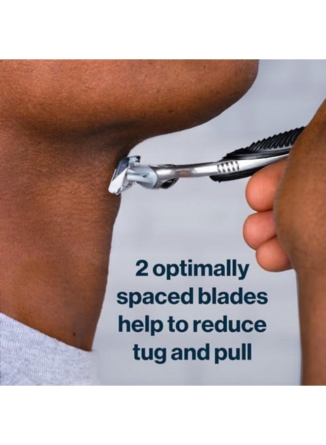 Gillette SkinGuard Razors, 1 Gillette Razor, 4 Razor Blade Refills, Designed for Men with Skin Irritation, Razor Bumps, and Sensitive Skin - Image 3