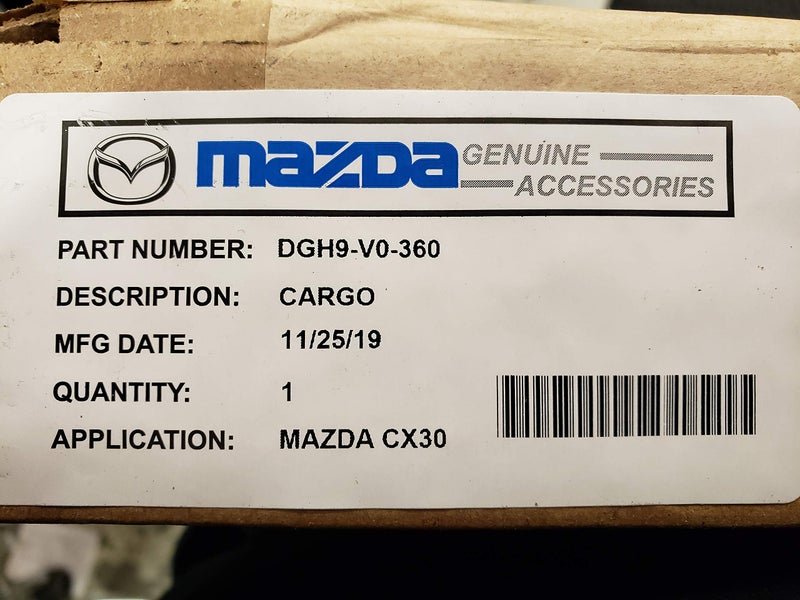 Mazda Cargo Tray - DGH9-V0-360 - Image 3