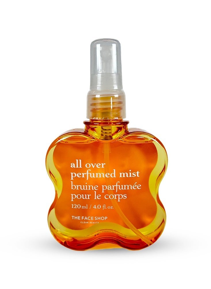 THE FACE SHOP All Over Mist 05 || Hair and Body Mist with Amber and Peony Scent || 120 ml - Image 1