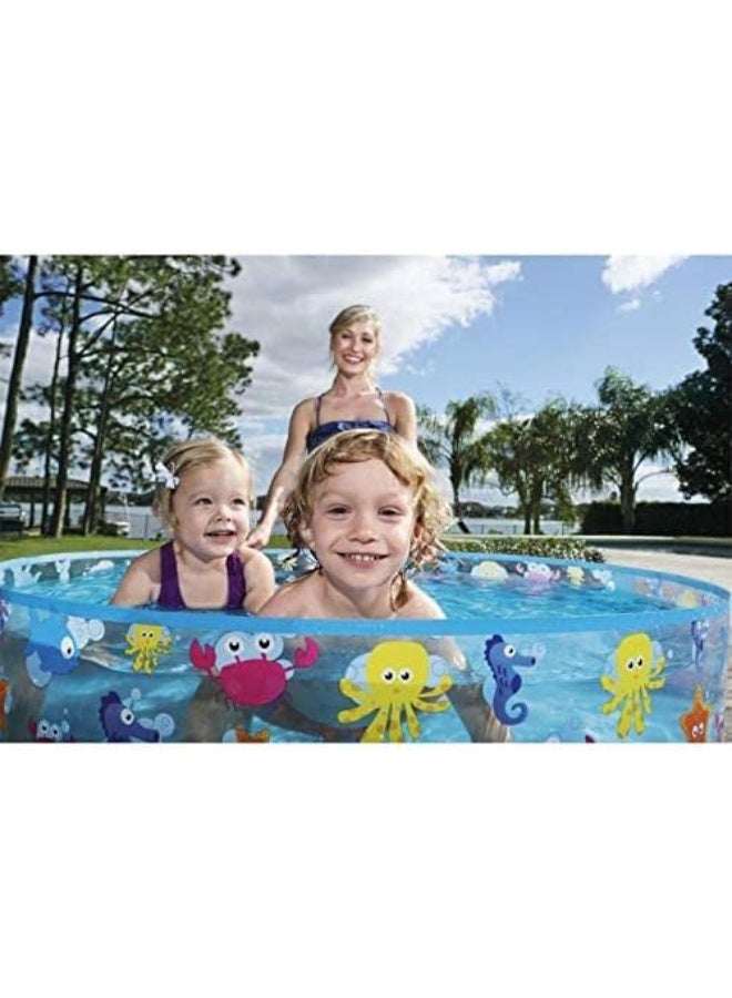 Bestway Bestway Fill-N-Fun Pool 1.22mx25cm 55028 - Image 2