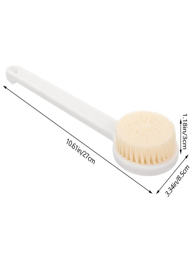 HEALLILY Adjustable Bath Brush with Soft Bristles and Anti-Slip Grip for Spa-Like Cleansing, Back Scrubber for Shower, Body Brush for All Skin Types - Image 2