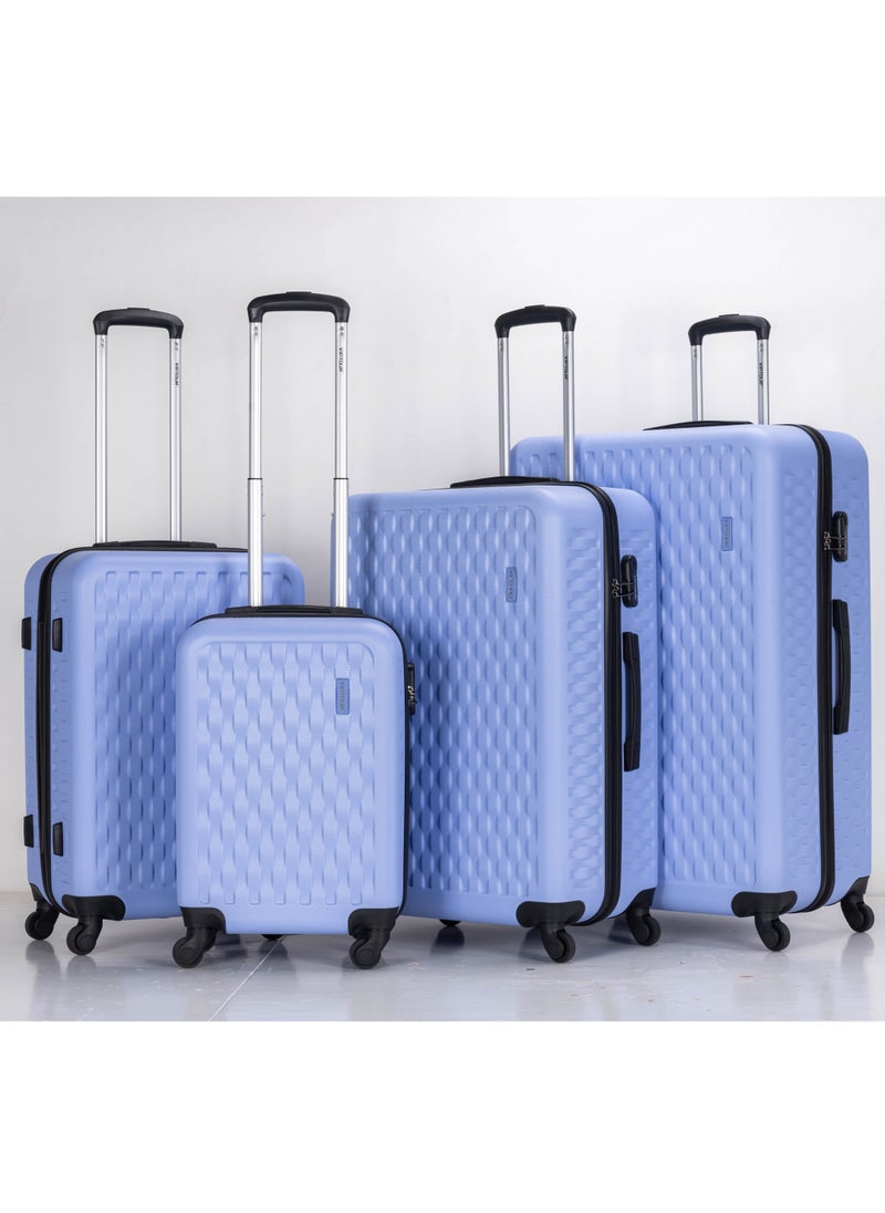 VIPTOUR - Set of 4 ABS Trolley Luggage With Number Lock 20,24,28,32 Inches - Image 1