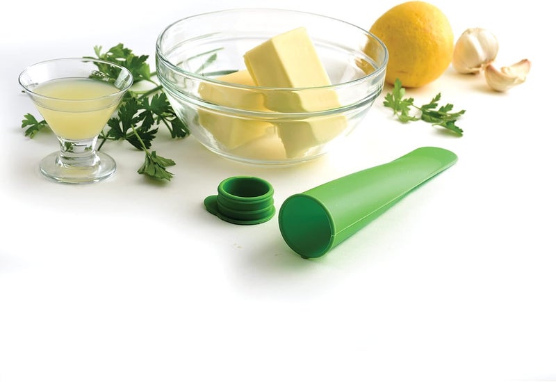 Norpro 823 Silicone Herb Butter Stick/Garlic Peeler Tube - Image 2