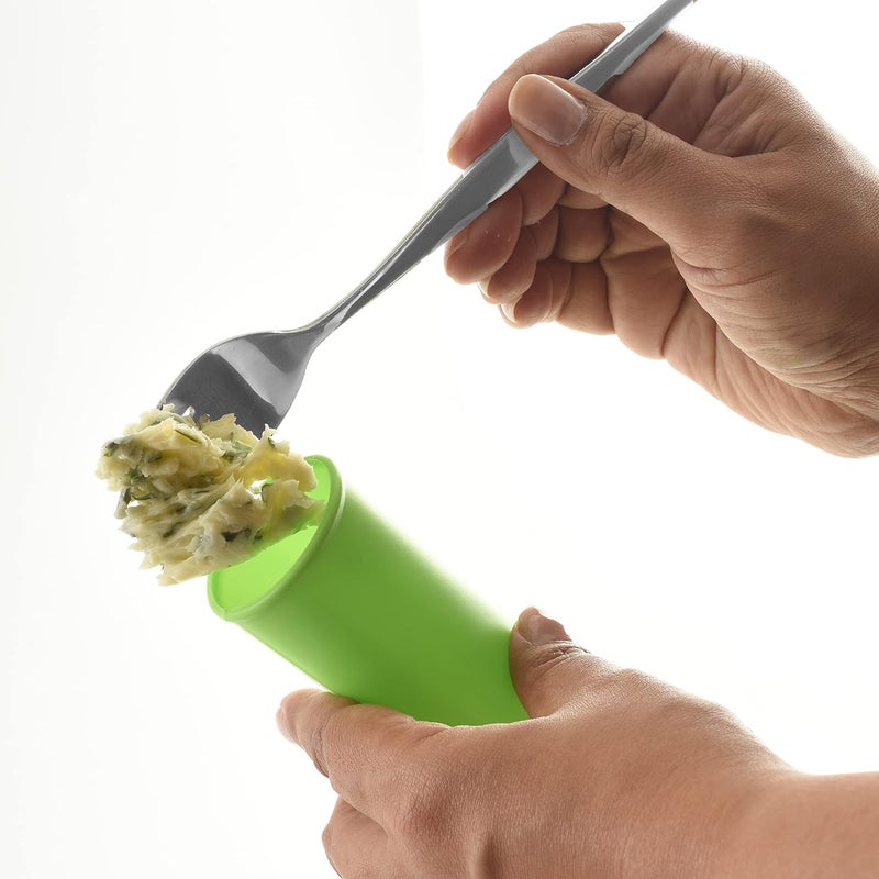Norpro 823 Silicone Herb Butter Stick/Garlic Peeler Tube - Image 4