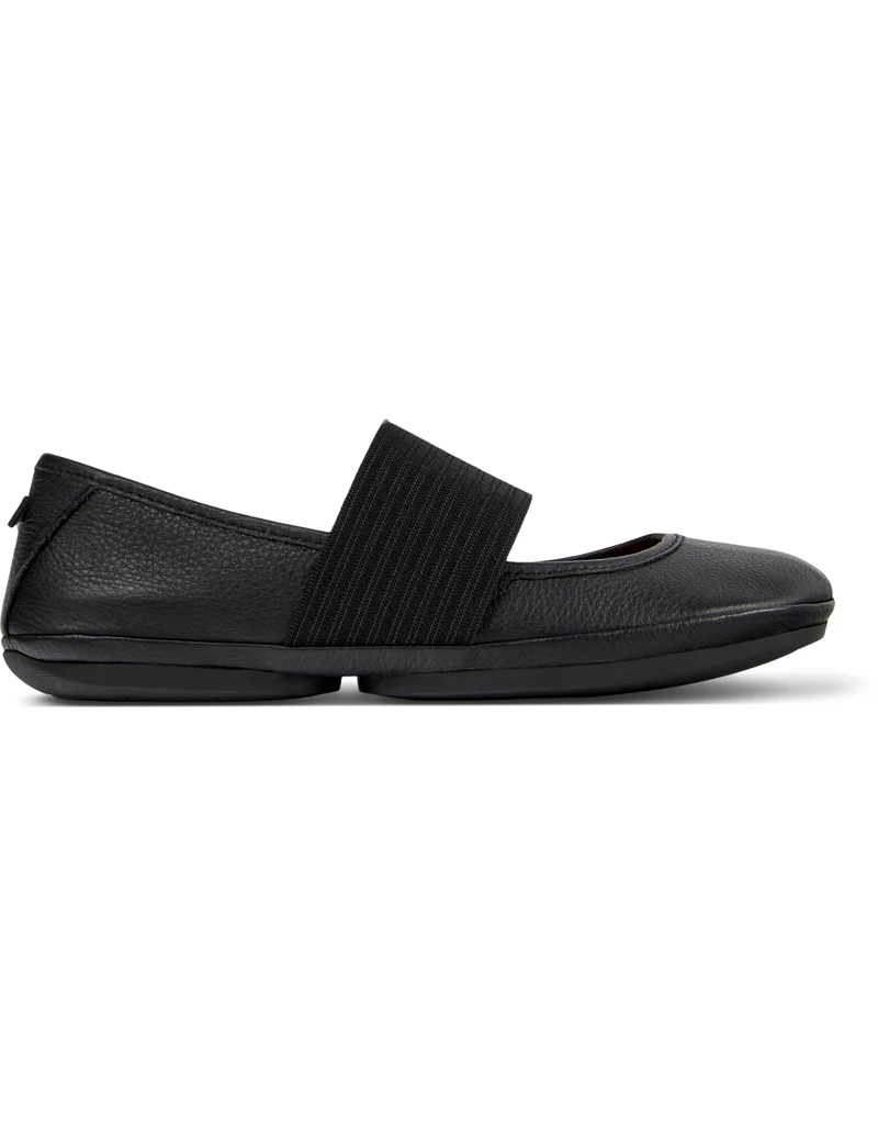كامبر Right Nina, Women's Moccasin/Ballerina, Black