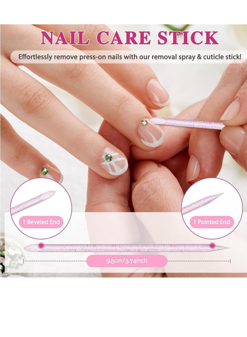 إيلهو Press On Nail Remover, مزيل غراء الأظافر اللطيف 60 مل، خالي من الأسيتون وعديم الرائحة، إزالة سهلة وسريعة من الغراء الصلب للأظافر الزائفة، وليس للأشعة فوق البنفسجية جل الغراء أو جل طلاء الأظافر 60 مل  - Image 5