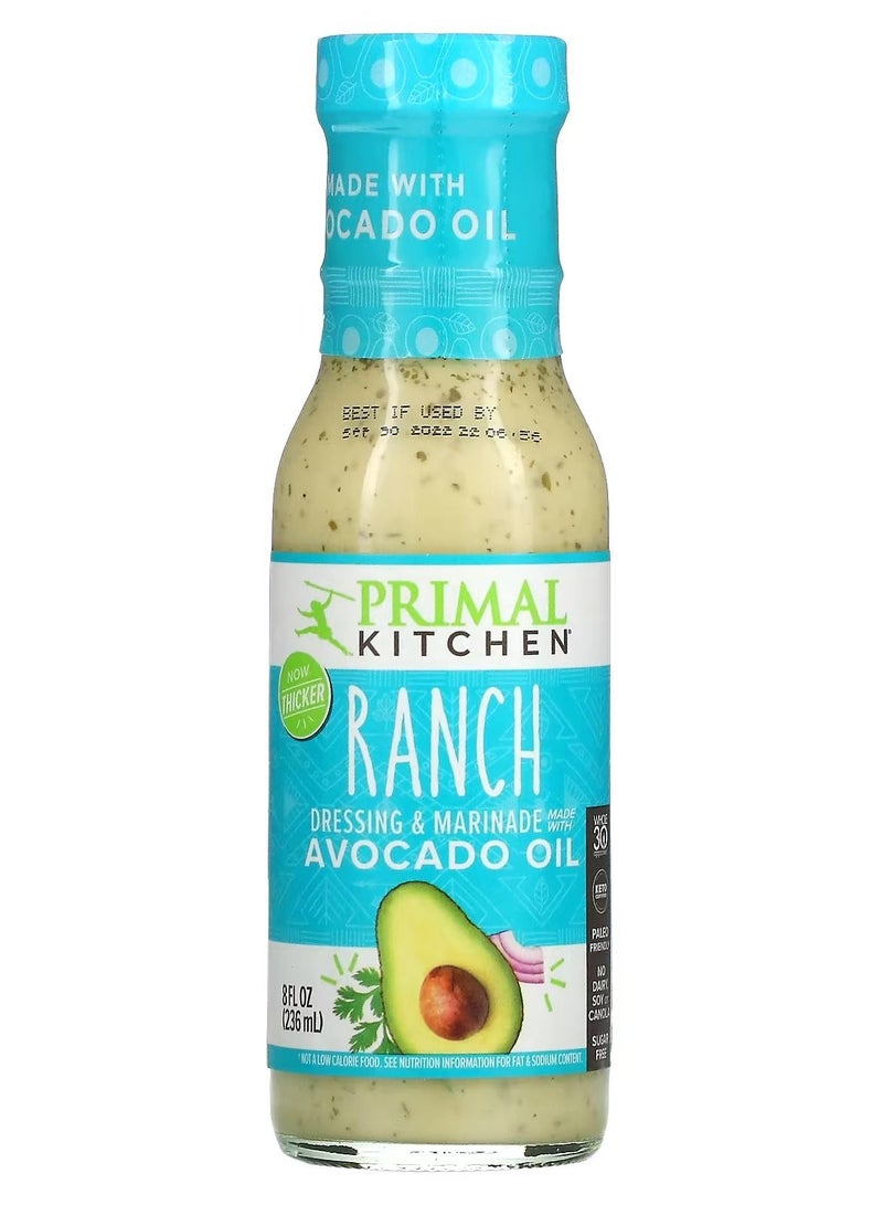 Dressing and Marinade Made with Avocado Oil Ranch