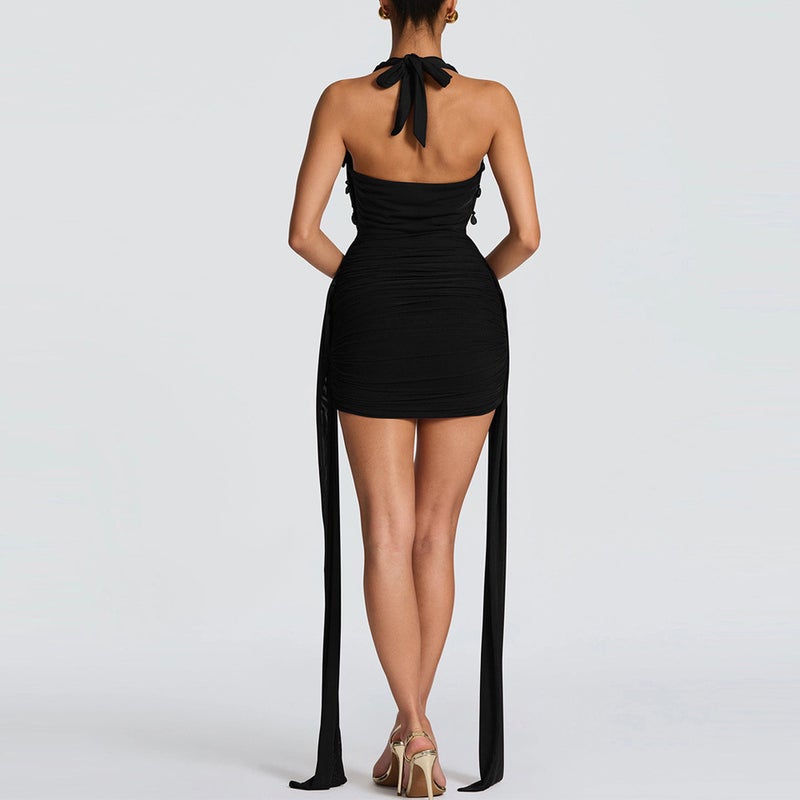 Hepburn style dress, elegant feminine daily styling - Image 3
