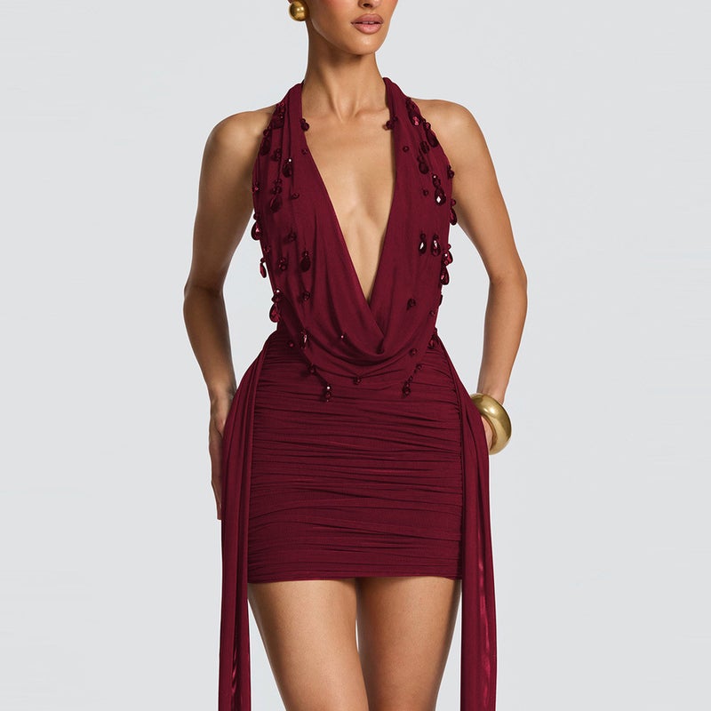 Hepburn style dress, elegant feminine daily styling - Image 4