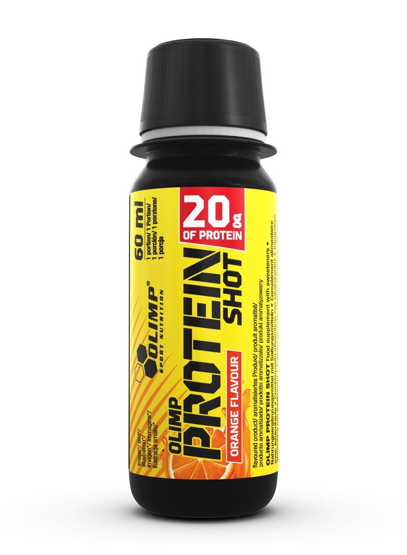 أولمب عبوة نكهة البرتقال بروتين شوت من 20 أمبولة 60 مل - Image 3