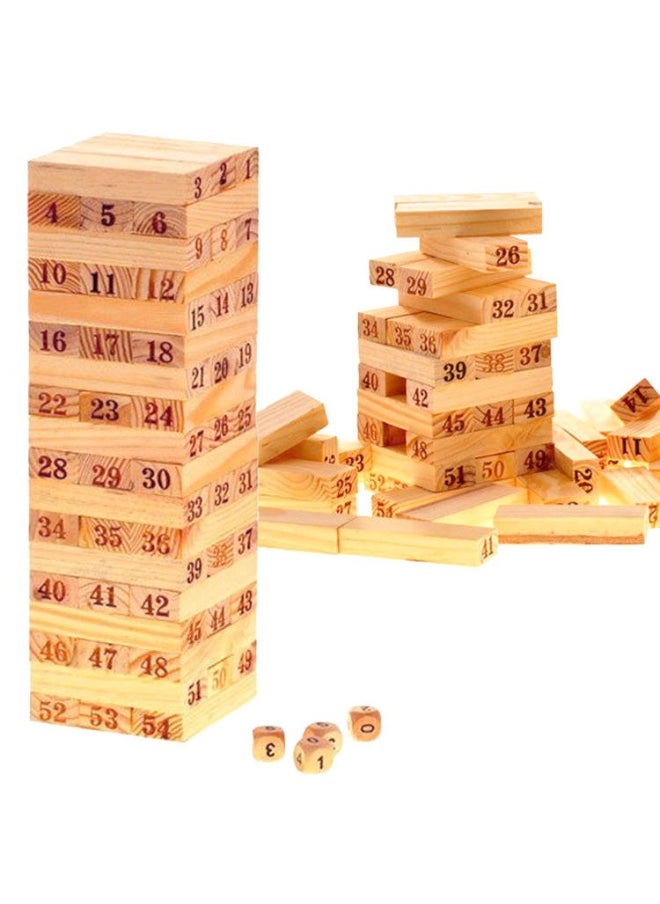 Wooden Toys Jenga Giant Wooden Stacking Block Game Stack up to 3 feet  - Image 2