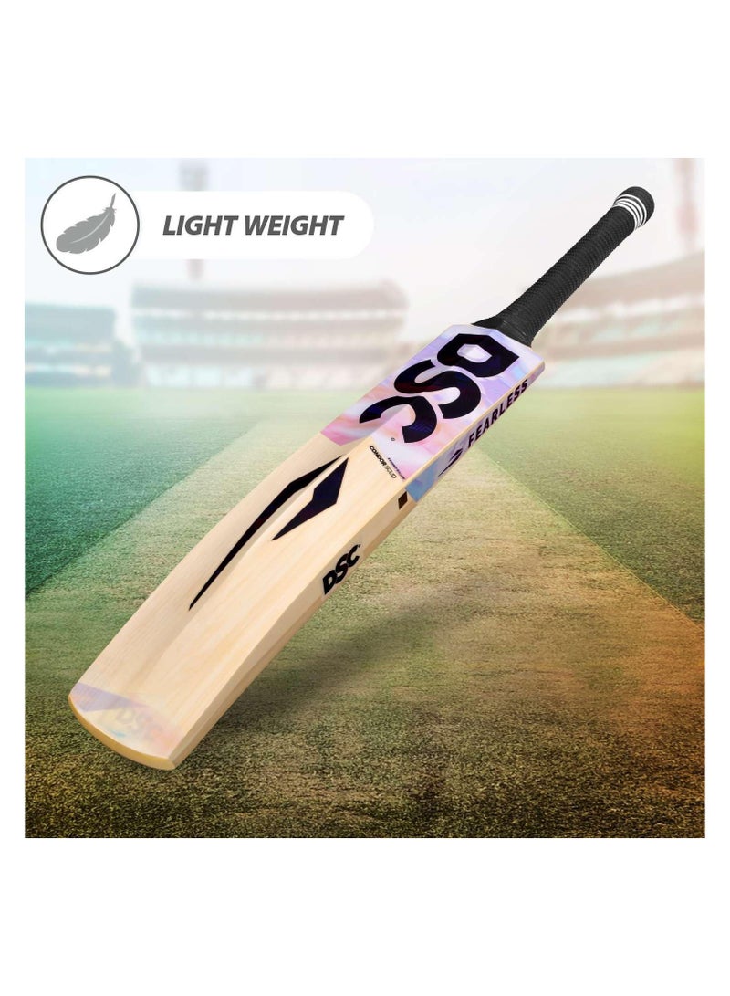 دي أس سي مضرب كريكيت DSC Intense Force من خشب كشمير ويلو | المقاس 5 | خفيف الوزن | مناسب للكرة الجلدية | للمبتدئين والناشئين | مع غطاء حماية مجاني - Image 5