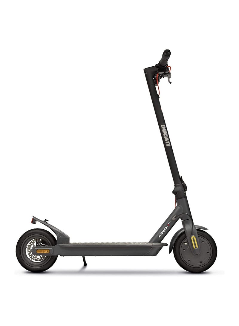 Ducati Pro1 Evo E-Scooter With Turn Signals, Stylish Design With Powerful 350W Brushless Motor, Max Range 25Km, 8.5” Front And Rear Tyres With Air Chamber,Color Led Display, Max Load 100Kg-Black - Image 1