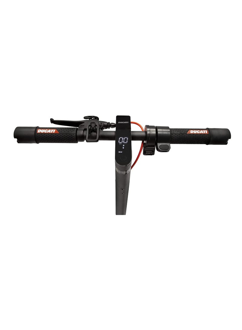 Ducati Pro1 Evo E-Scooter With Turn Signals, Stylish Design With Powerful 350W Brushless Motor, Max Range 25Km, 8.5” Front And Rear Tyres With Air Chamber,Color Led Display, Max Load 100Kg-Black - Image 5
