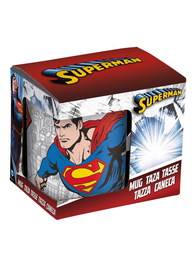 Superman City Ceramic Promo Mug In Gift Box Multicolour 330ml