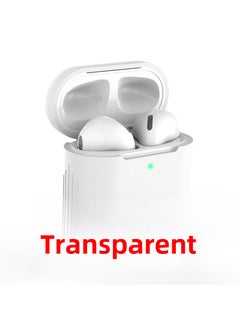 Silicone Protective Case for AirPods 1  2 Transparent color