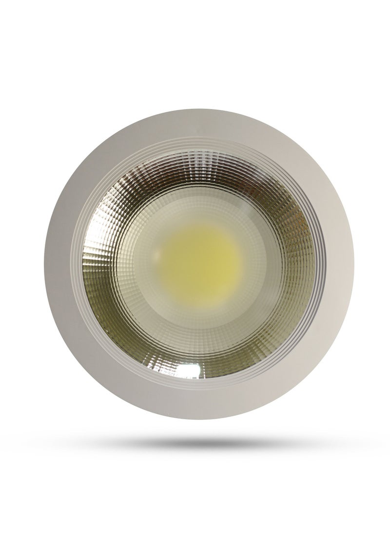 Spotlight ceiling lamp 20 cm 30 watt white - Image 2
