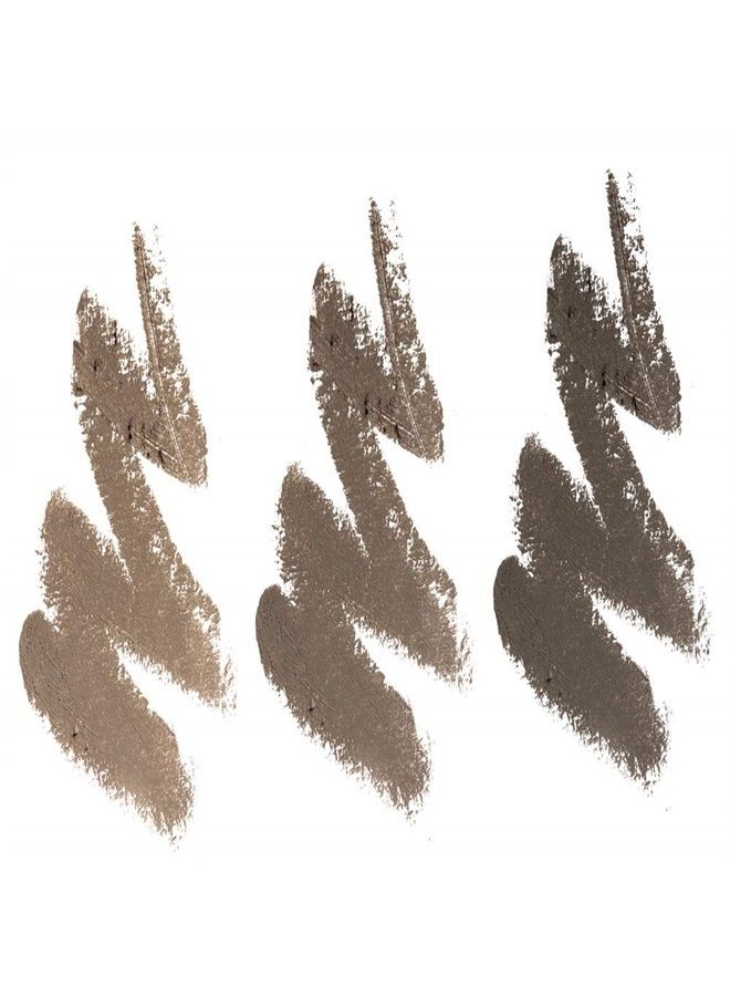 BaeBlu Cruelty Free Retractable Eyebrow Crayon, Vegan Non-Toxic Long Wear Brow Definer With Brush, Deep Brown Pen - Image 2