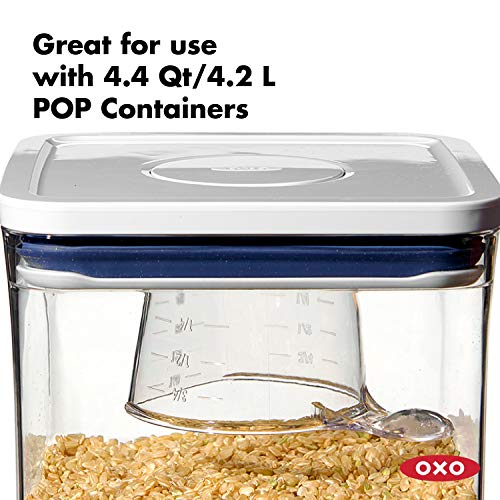 OXO NEW OXO Good Grips POP Container Rice Measuring Cup - Image 4