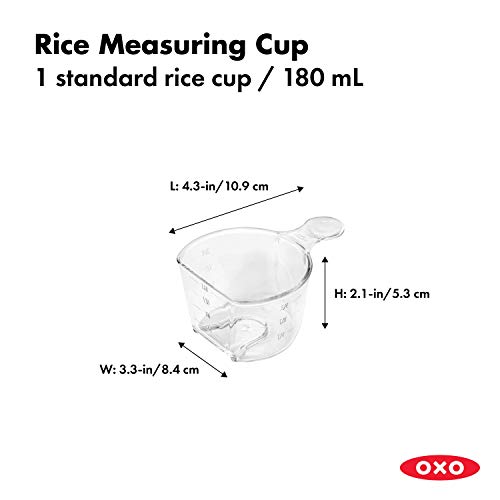 OXO NEW OXO Good Grips POP Container Rice Measuring Cup - Image 5