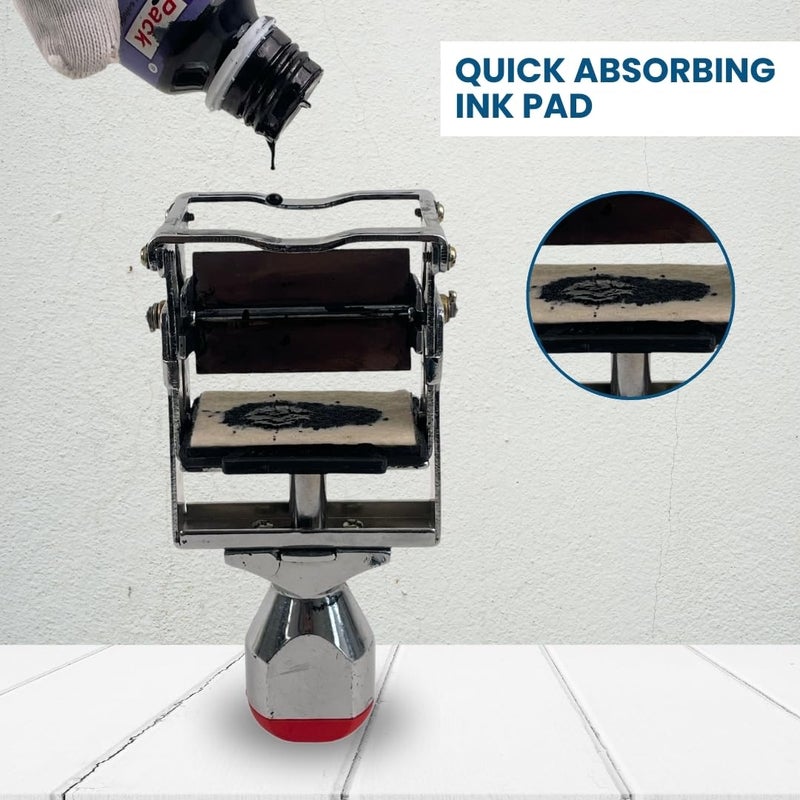 Smartpack Hand Batch Coding Machine for Batch No. MFG. MRP. EXP. Date Coding | Handheld Printing Machine on Plastic, Paper Pouches, Cartoon Boxes and Kraft Papers | Size 6 MM - Image 5