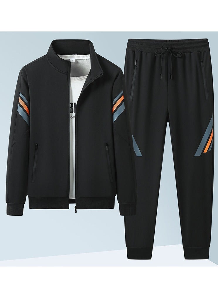 KUYING Men's loose sportswear and sports pants two-piece set  - Image 1