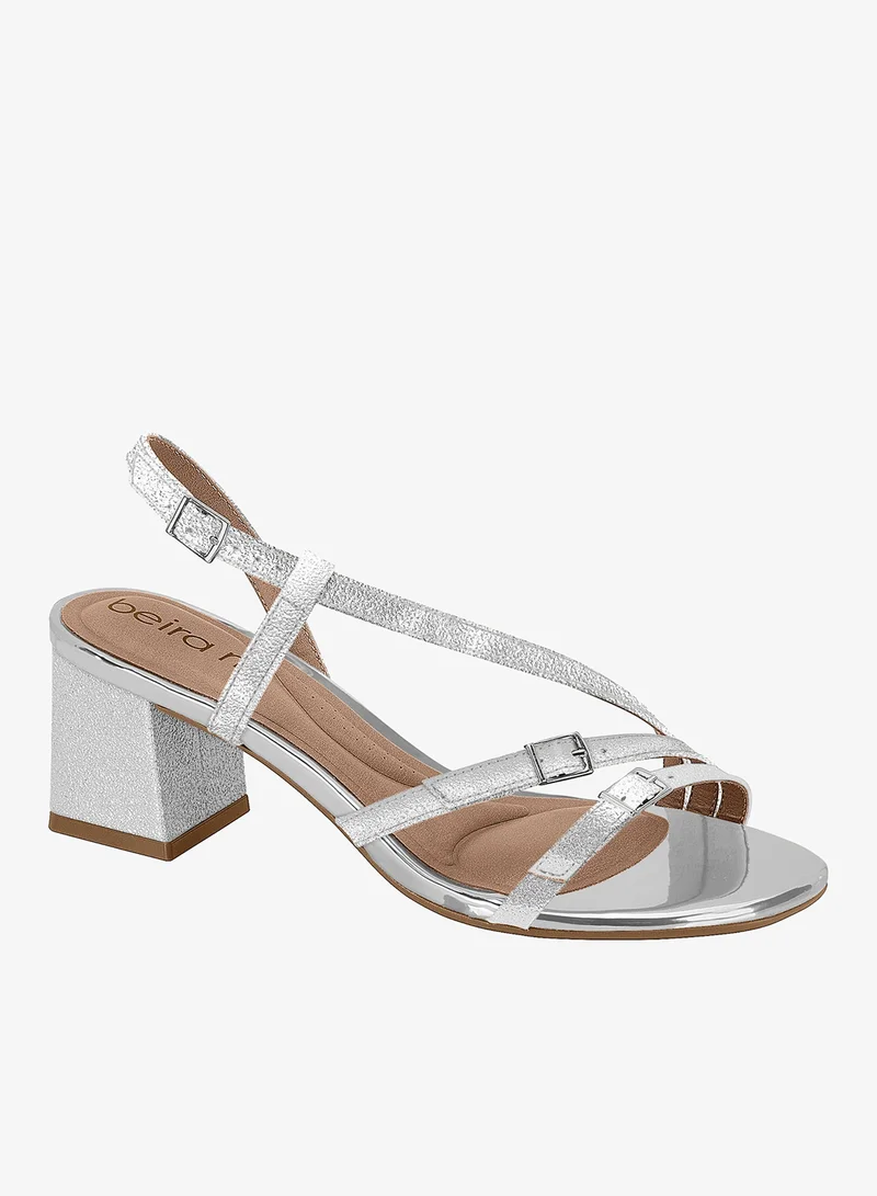 Mid Heels Sandals for Women – Sling Back Heel Sandals for Girls with Ankle Strap