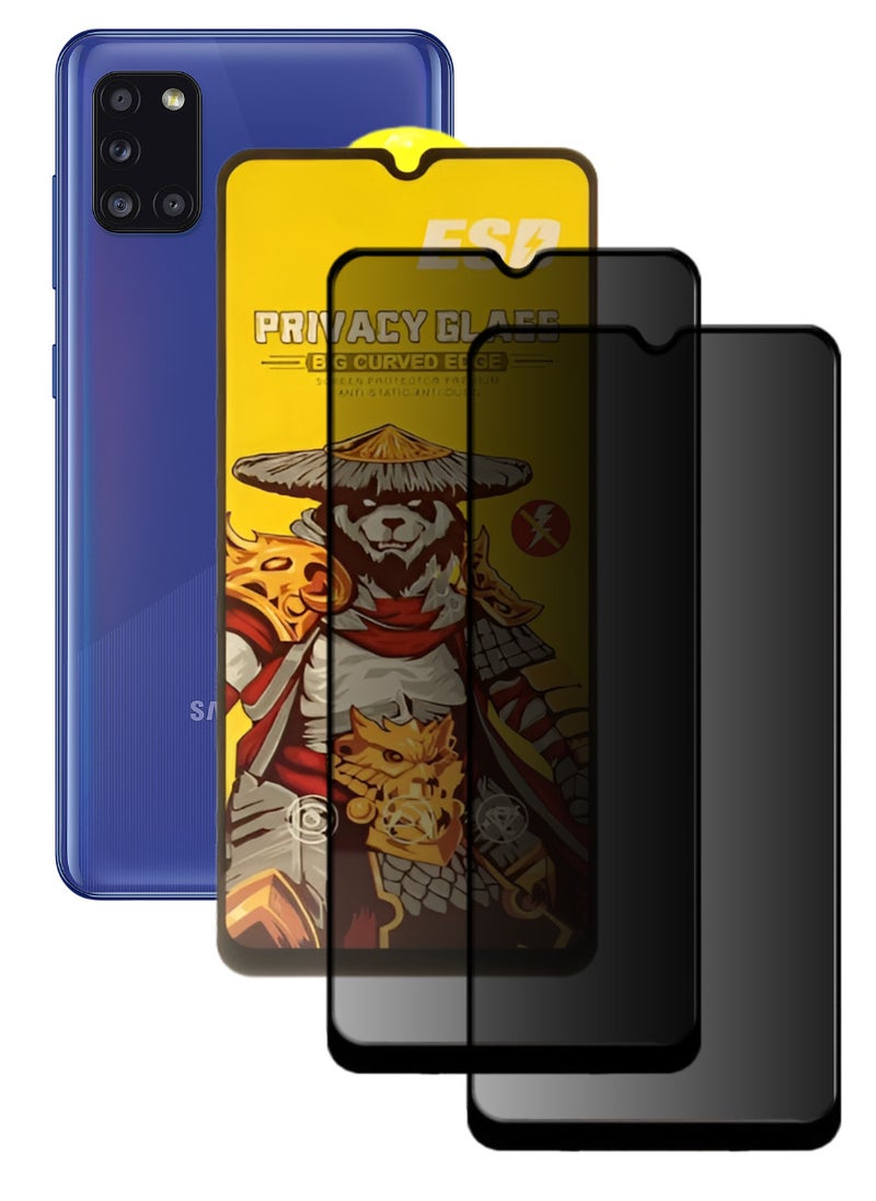 اي اس دي قطعتين، واقي شاشة عالي الجودة لهاتف آسامسونج جالاكسي A31 - Image 1
