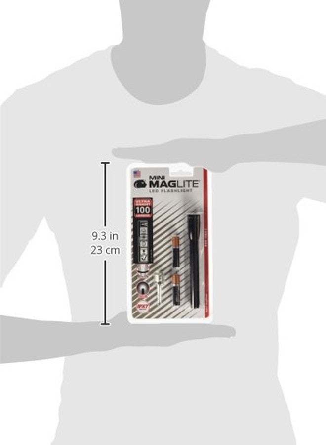 Maglite Mini LED 2-Cell AAA Flashlight Black - SP32016 - Image 3