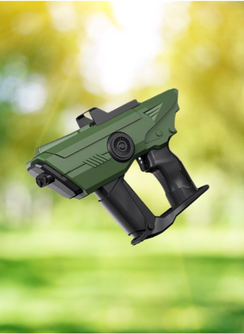 XINGYU - Electric Long-Range Water Gun with Double Mode, Auxiliary Sight, and External Bottle – 10M Shooting Range | Green - Image 1