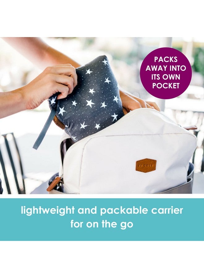 JJ COLE JJ Cole Luma Packable Carrier - 4 -Position Baby Carrier - Compact Travel Bag - Image 2