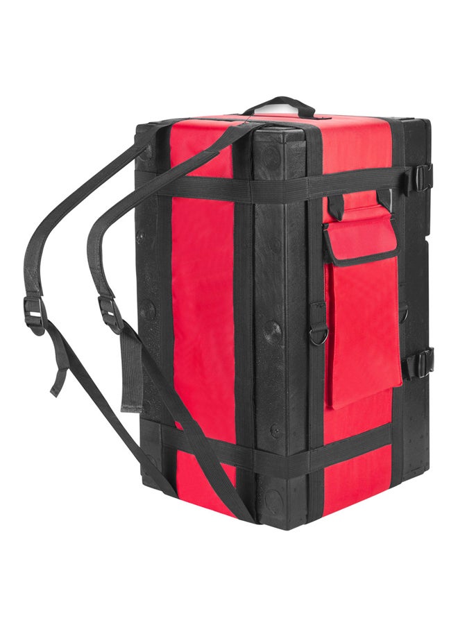 AL SANIDI AL SANIDI, Food delivery bag, Delivery bag, Red, capacity 55 L Size 35*41*63 Cm  - Image 2