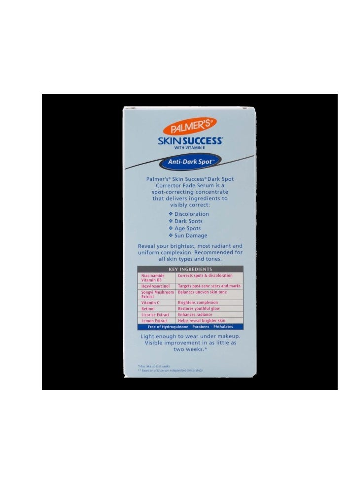 PALMER'S - Skin Success Dark Spot Corrector Fade Serum - Image 1