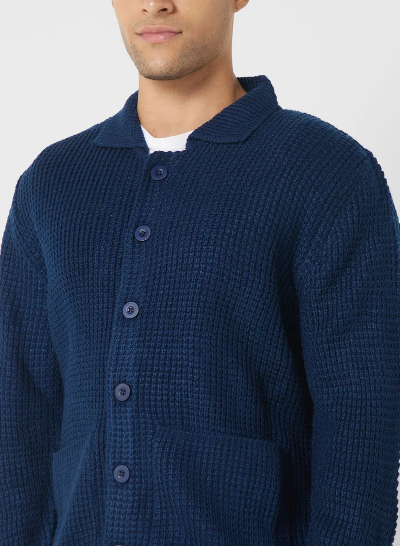 Robert Wood Button Up Cardigan