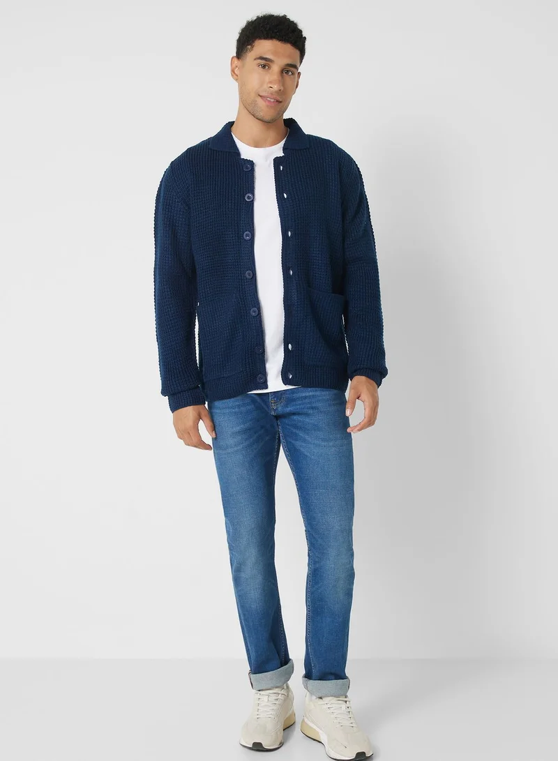 Robert Wood Button Up Cardigan