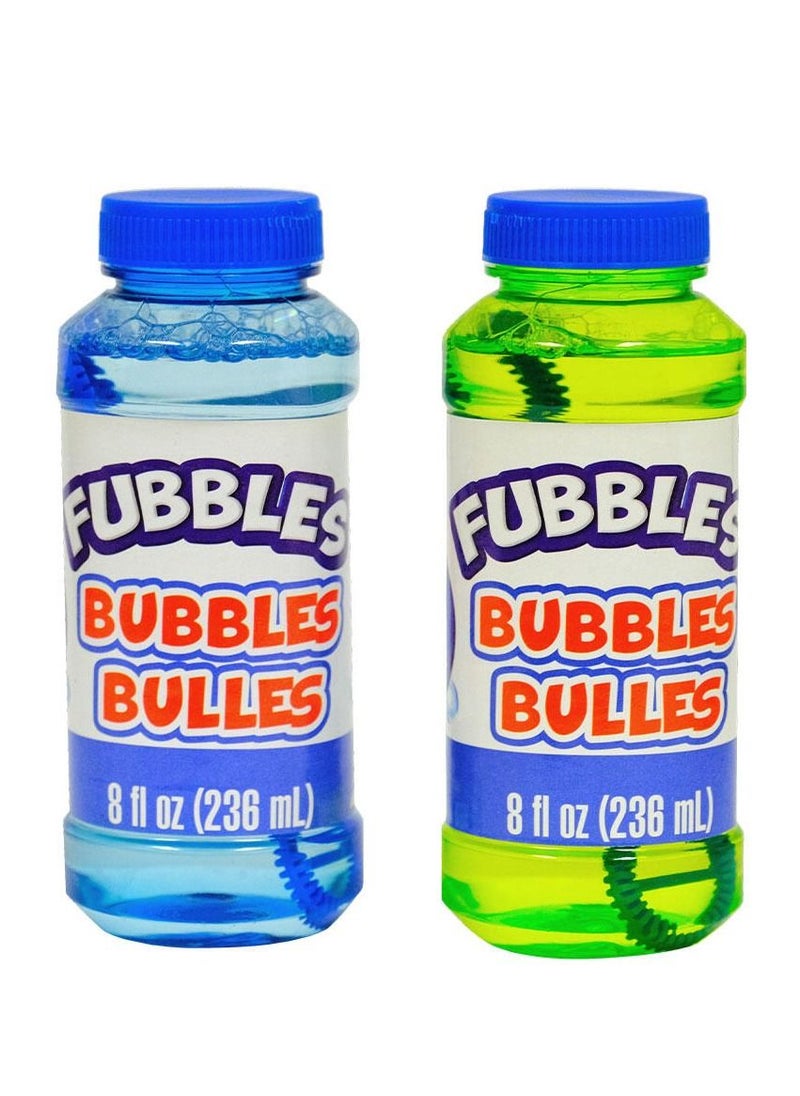 FUBBLES - Fubbles® Bubble Solution 8oz- 2 colours Assorted - Image 1