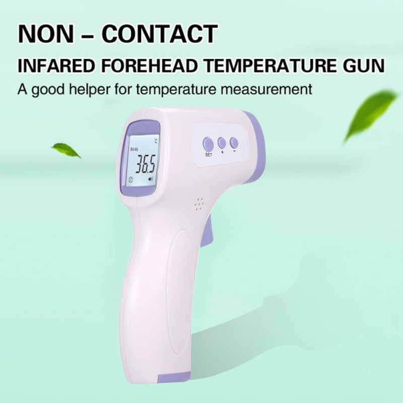 Non-Contact Infrared Thermometer: Purple Lightweight Portable Device With 1-Key Mode Switch, Dual Temp Units - Forehead Thermometer for Home Daily & Personal Temperature Measurement - Image 4