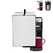 CouldyCasi Dust Cover for Single Serve KCup Pod Coffee Maker Heavy Protective Coffee Machine Cover Compatible with Keurig KSupreme Single Serve KCup Pod Coffee MakerKCompact KCupPod CoffeeMaker - Image 2