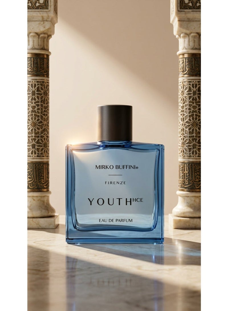 ميركو بوفيني يوث أو دو بارفان 100 مل – عطر إيطالي فاخر نقي، منعش للجنسين - Image 2