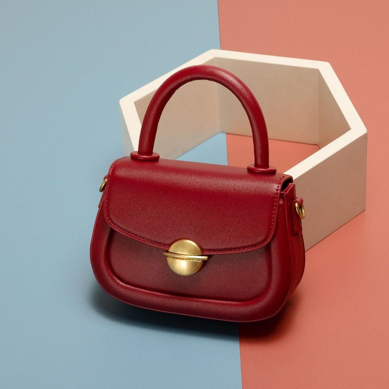 2023 New Generation Of Fashion Foreign Style Portable Women'S Bag Joker Shoulder Messenger Bag High Sense Saddle Bag - Image 4