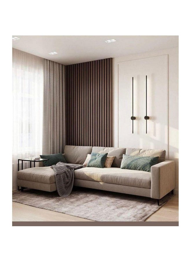 Al Home 4 Seater L-shape Sofa 270x150x85x90 Cm - Beige - Image 1