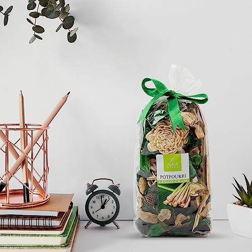 AURA DECOR AuraDecor 150gm Dried Natural Fragrance Potpourri with Petals & Buds || Potpourrie || Potpurrie || Pot pourri Flowers(Lemon Grass) - Image 5