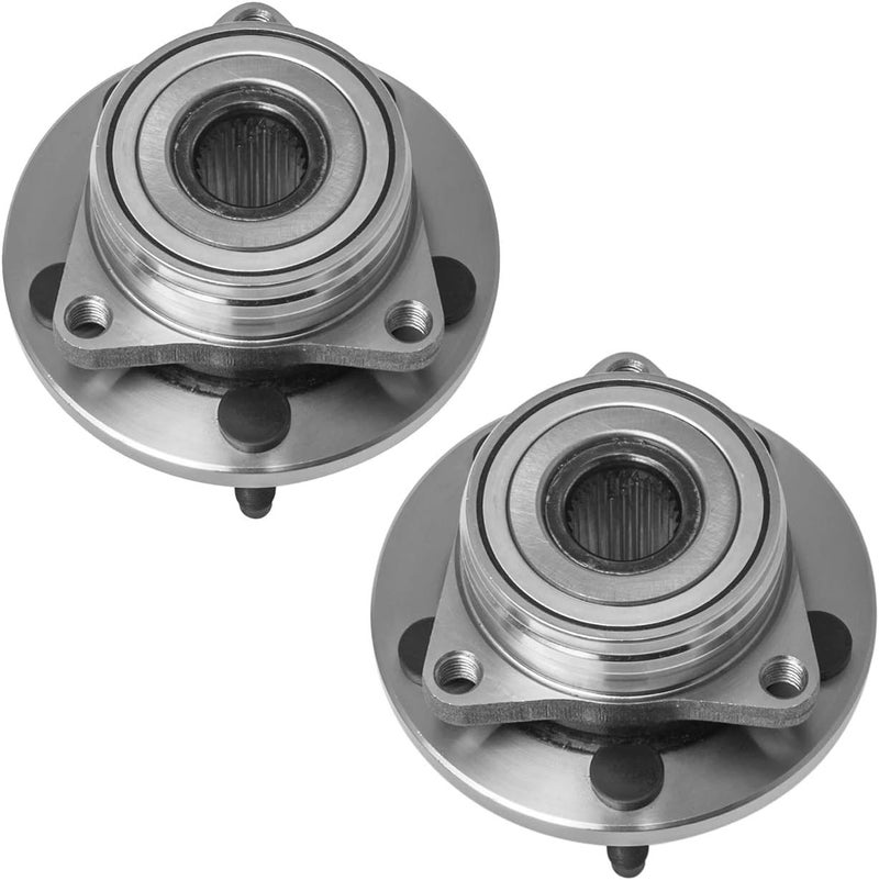 TUCAREST 513100 x2 Front Wheel Bearing and Hub Assembly for Ford Taurus, Lincoln Continental, Mercury Sable - Image 1