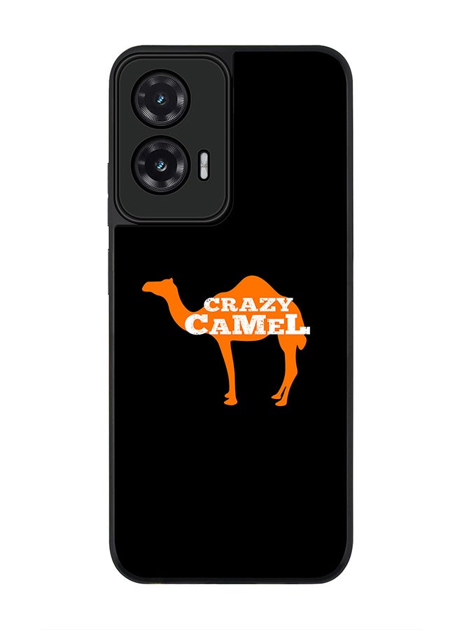 Stylizedd For Motorola Moto G35 Case,Slim fit Camera Protection, Shockproof Thin Phone cover  - Crazy Camel