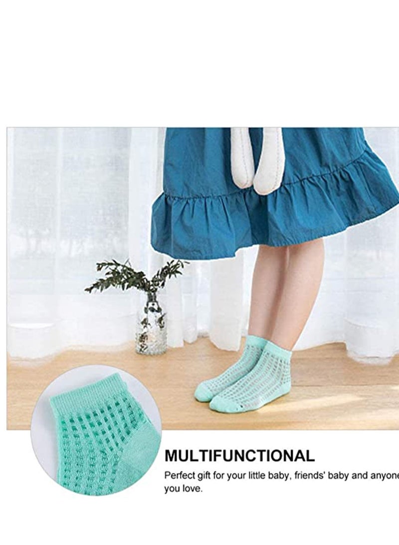 SYOSI 6 Pairs Socks Summer Baby Socks Kid Socks Children with Non Skid Soles Comfortable Cotton Sock for Kids Baby Boys Girls Suitable for All Seasons - Image 3