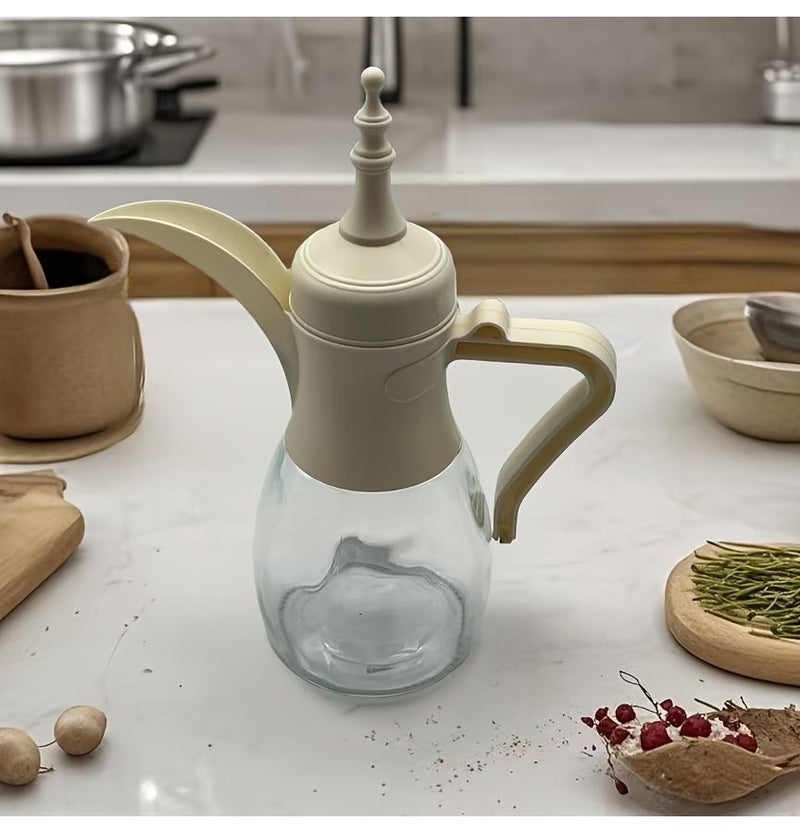 Scandinavian Style Transparent Glass Coffee Pot Heat Resistant Explosion Proof Large Capacity Easy Clean Hand Brewing Coffee Maker Home Office Restaurant Party - Image 2