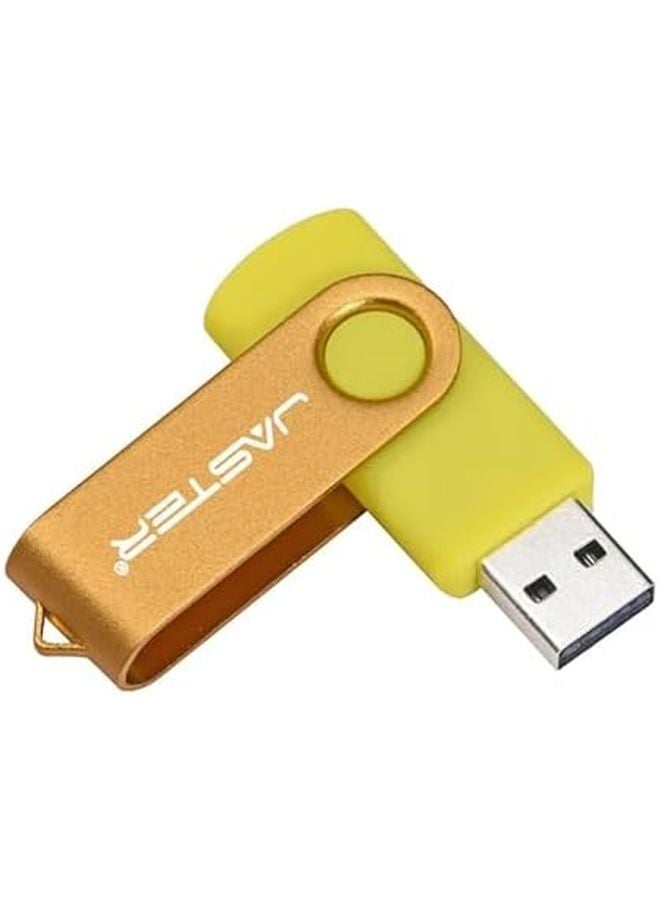 32GB Yellow USB 2 0 Flash Drive Pen Drive Memory Stick External Storage - Image 1