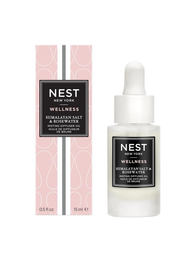 NEST FRAGRANCES - Himalayan Salt & Rosewater Diffuser Oil Drops - Image 1