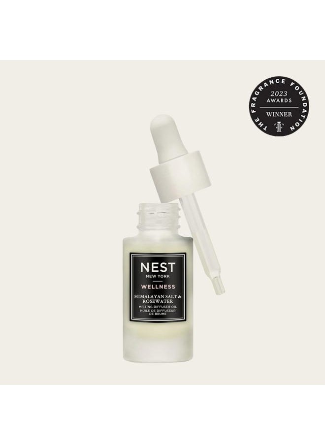 NEST FRAGRANCES - Himalayan Salt & Rosewater Diffuser Oil Drops - Image 1