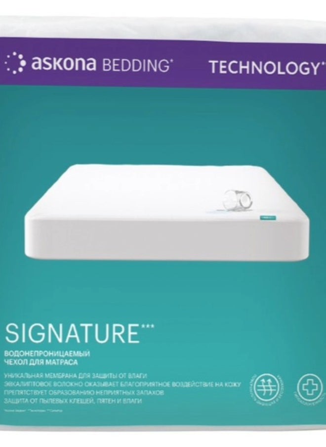 Askona - Askona Mattress Protector Waterproof Signature Natural Eucalyptus - Image 1
